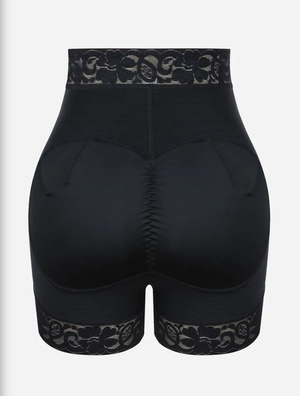 Curveness™ High Waist Lace Sculpt & Butt Lifting Shorts
