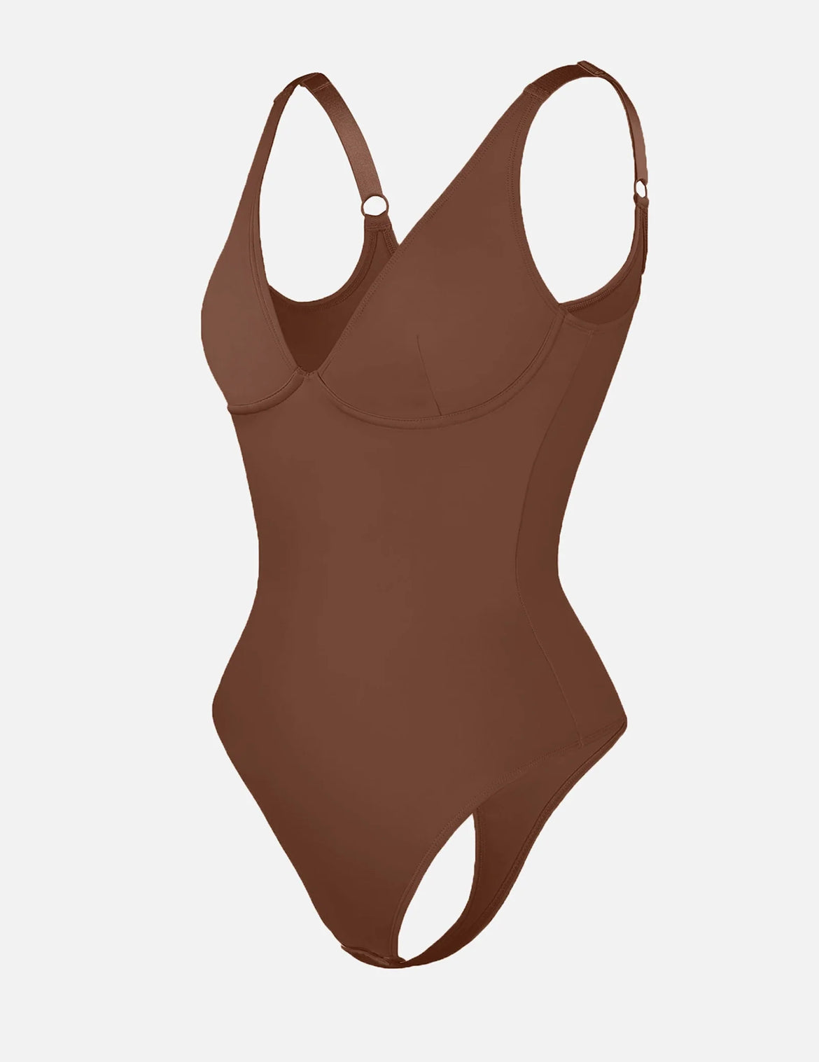 Curveness™ V-Neck Tummy Control Shaping Bodysuit