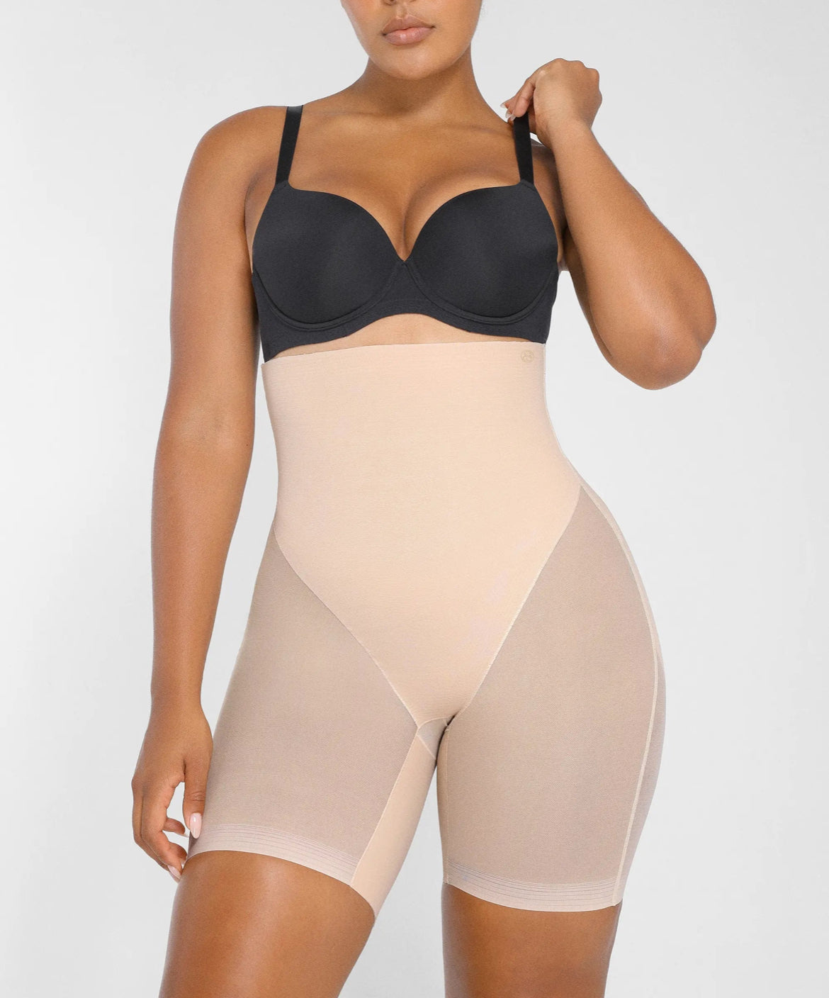 Curveness™ High-Waisted Mid Tight Shorts