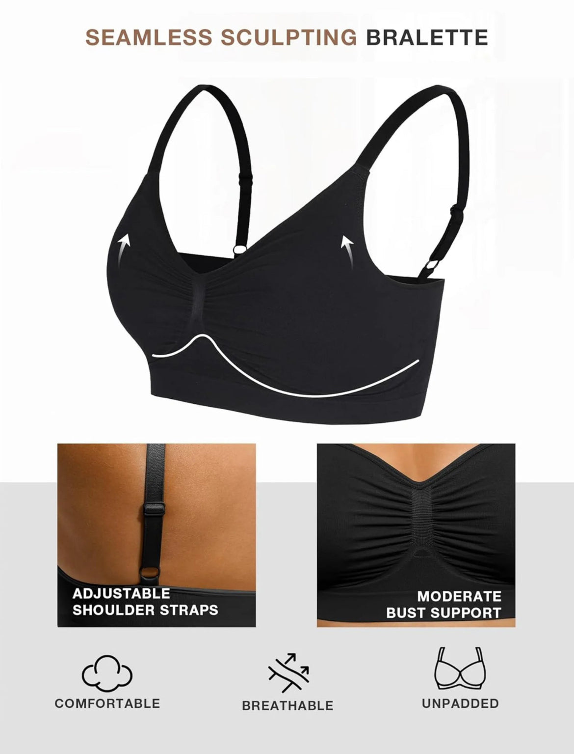 Curveness™ Smooth Seamless Comfort Wireless Bra