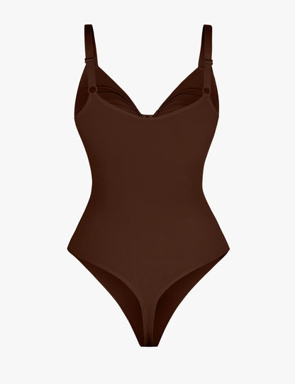 Curveness™ Tummy Control Seamless Zipper Shaping Bodysuit