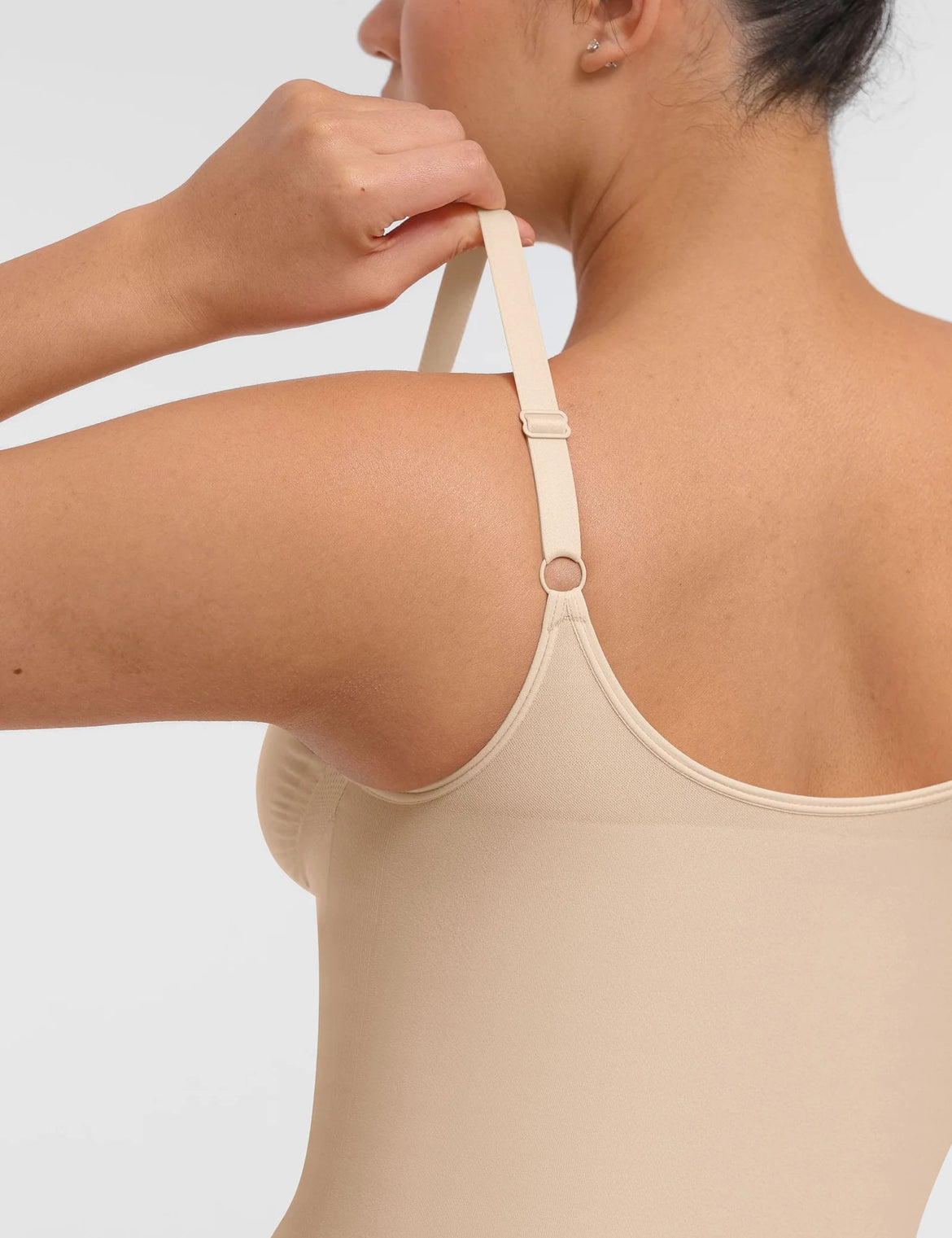 Curveness™ Tummy Control Seamless Zipper Shaping Bodysuit
