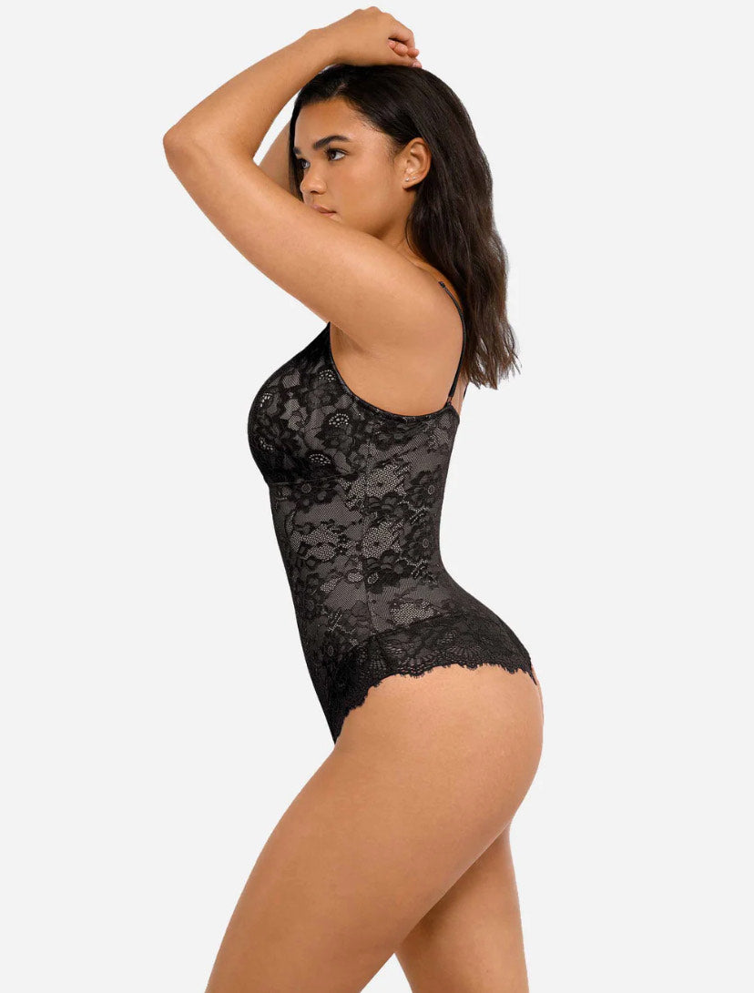 Curveness™ Sculpting Lace Bodysuit