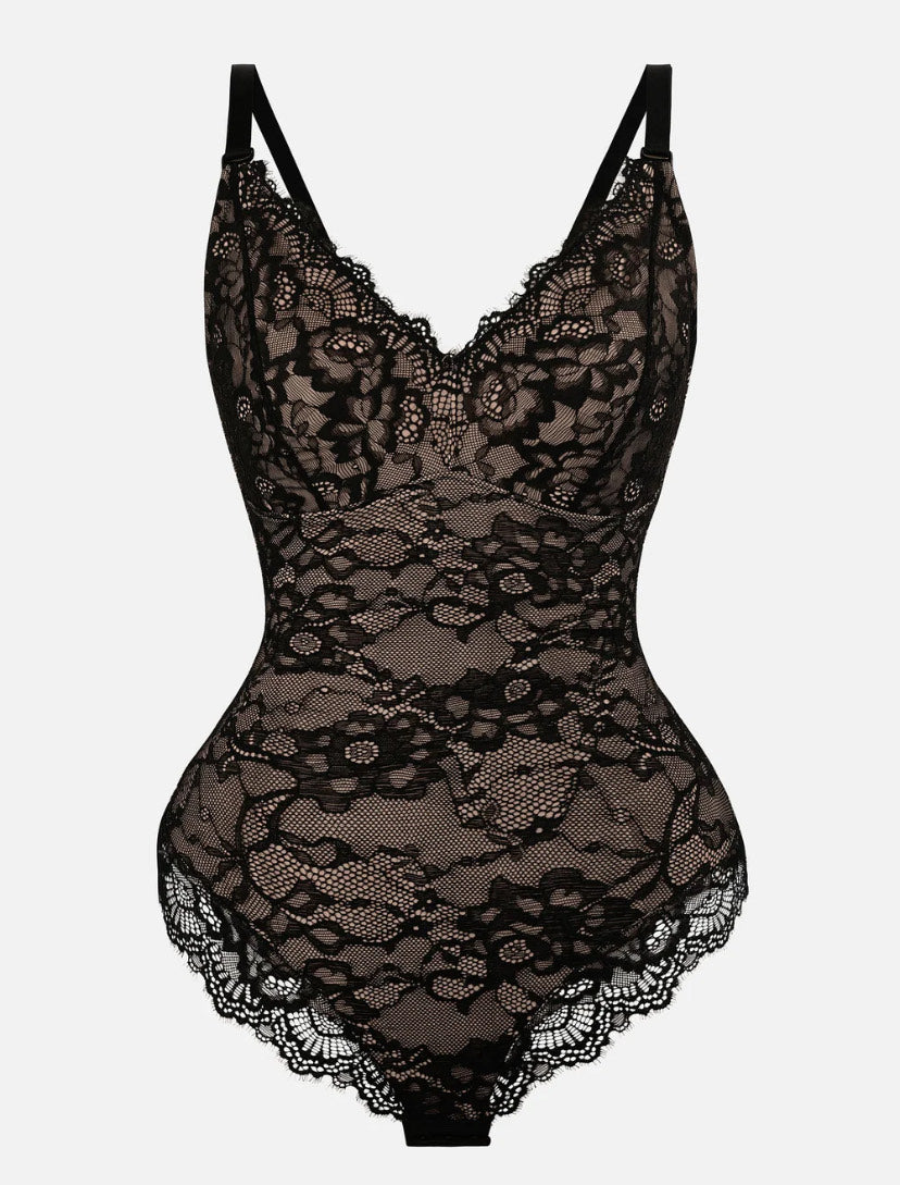 Curveness™ Sculpting Lace Bodysuit