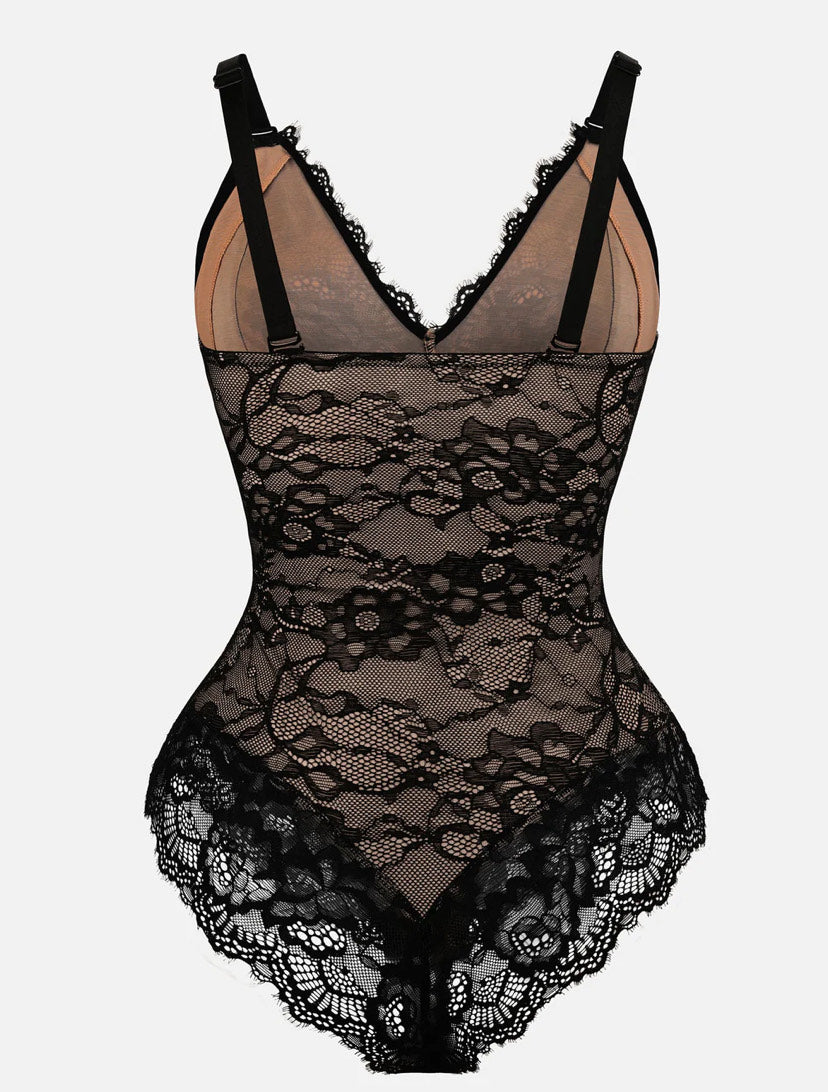 Curveness™ Sculpting Lace Bodysuit