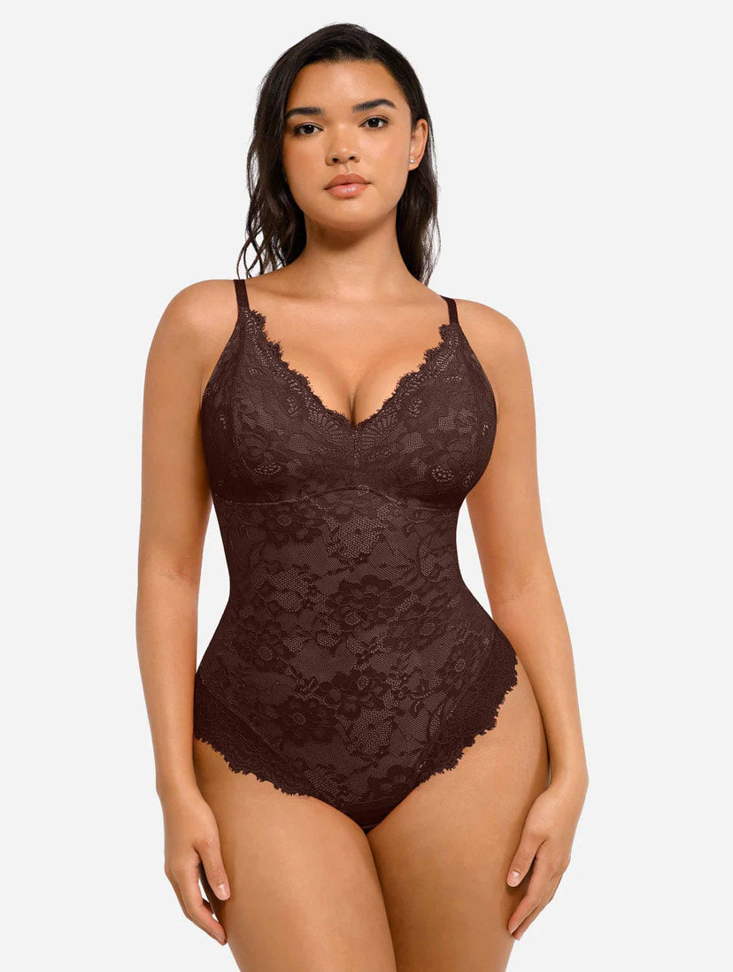Curveness™ Sculpting Lace Bodysuit