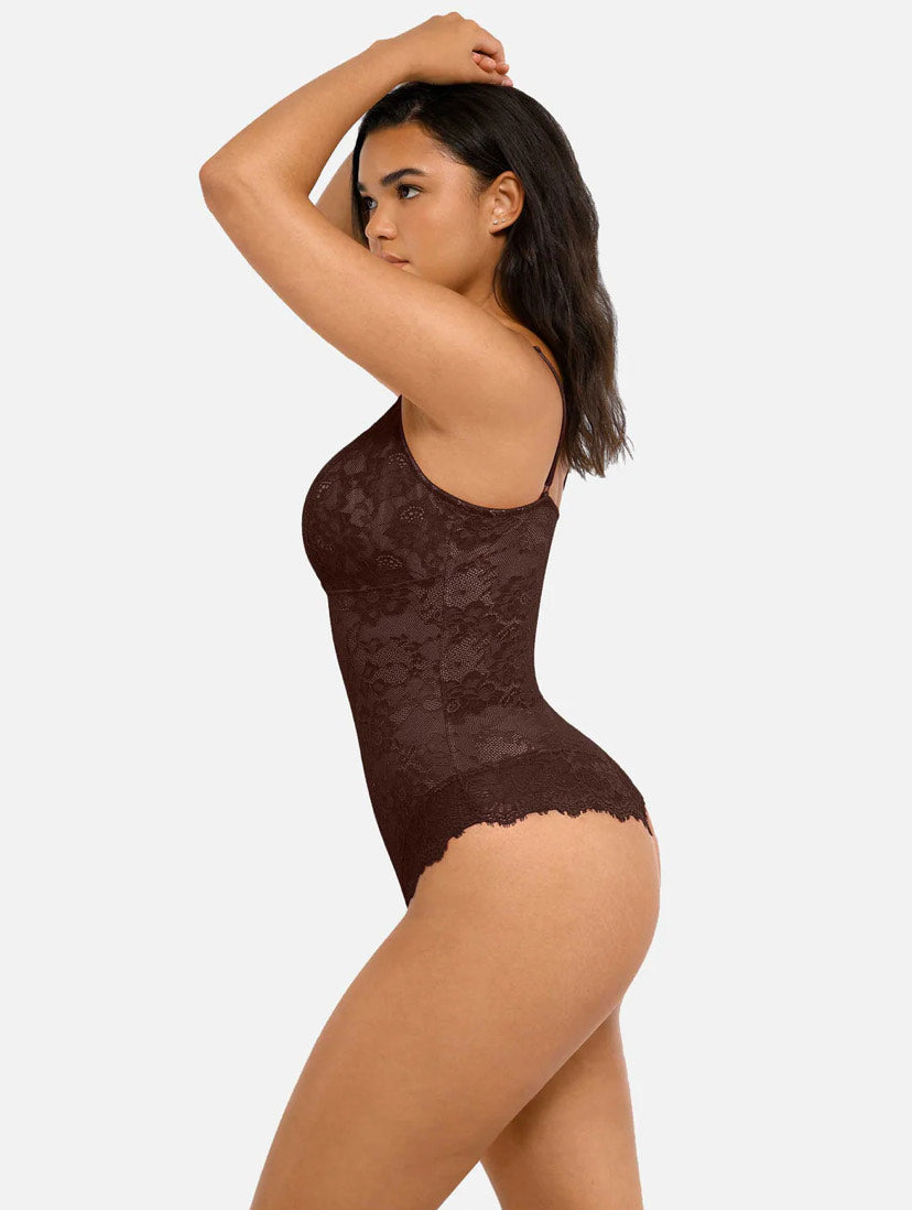 Curveness™ Sculpting Lace Bodysuit