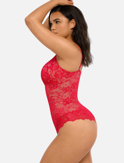 Curveness™ Sculpting Lace Bodysuit