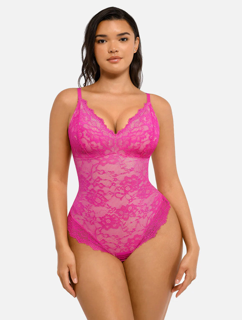 Curveness™ Sculpting Lace Bodysuit