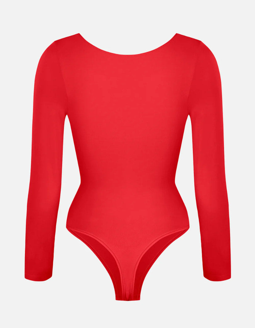 Curveness™ Seamless Long Sleeve Sculpting Bodysuit