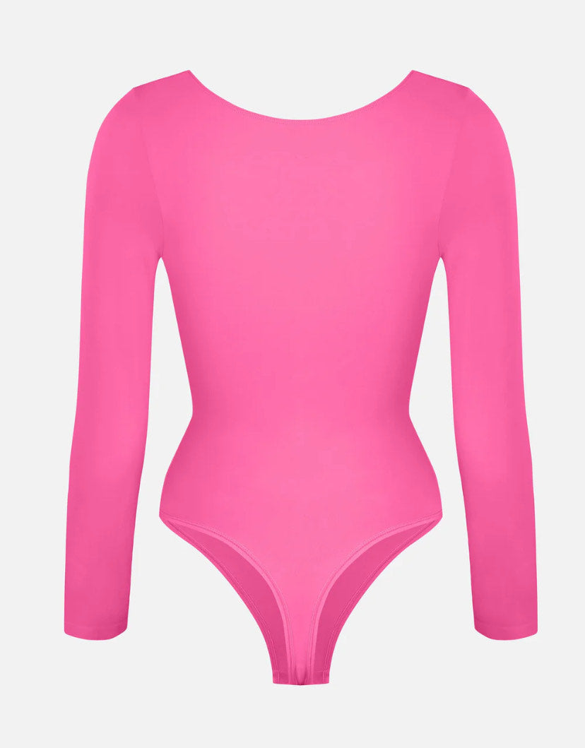 Curveness™ Seamless Long Sleeve Sculpting Bodysuit