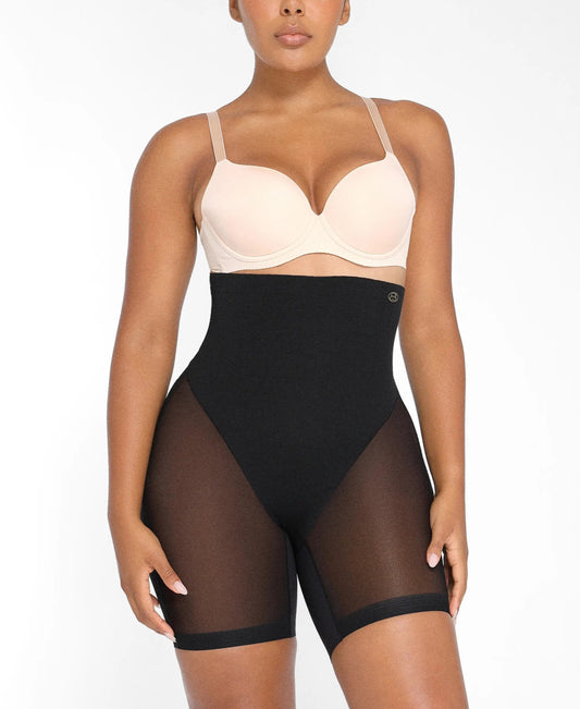 Curveness™ High-Waisted Mid Tight Shorts