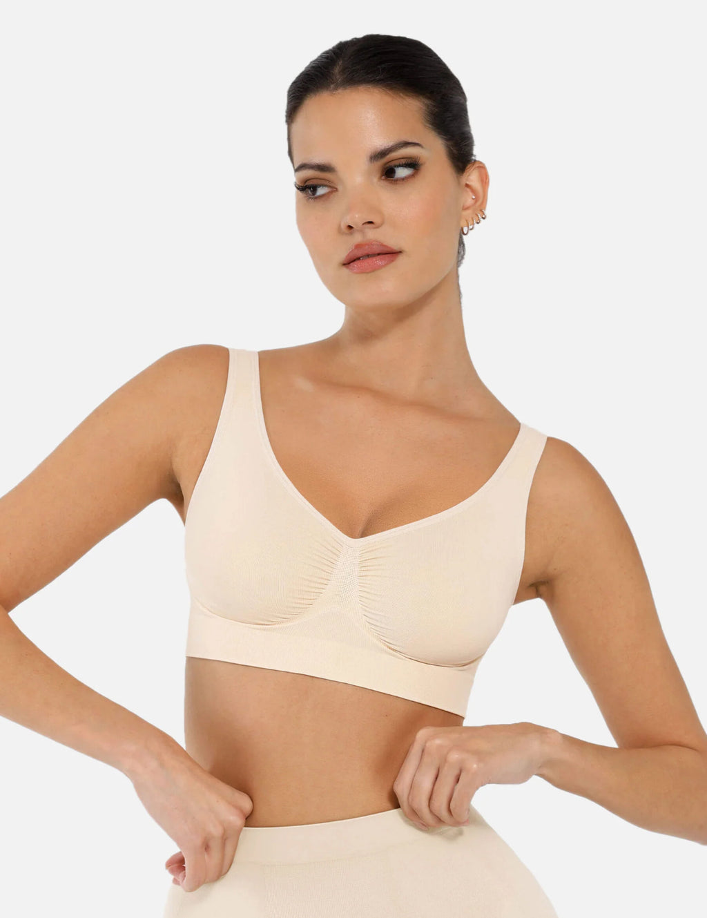 Curveness™ No Underwire Wide Straps Everyday Bra