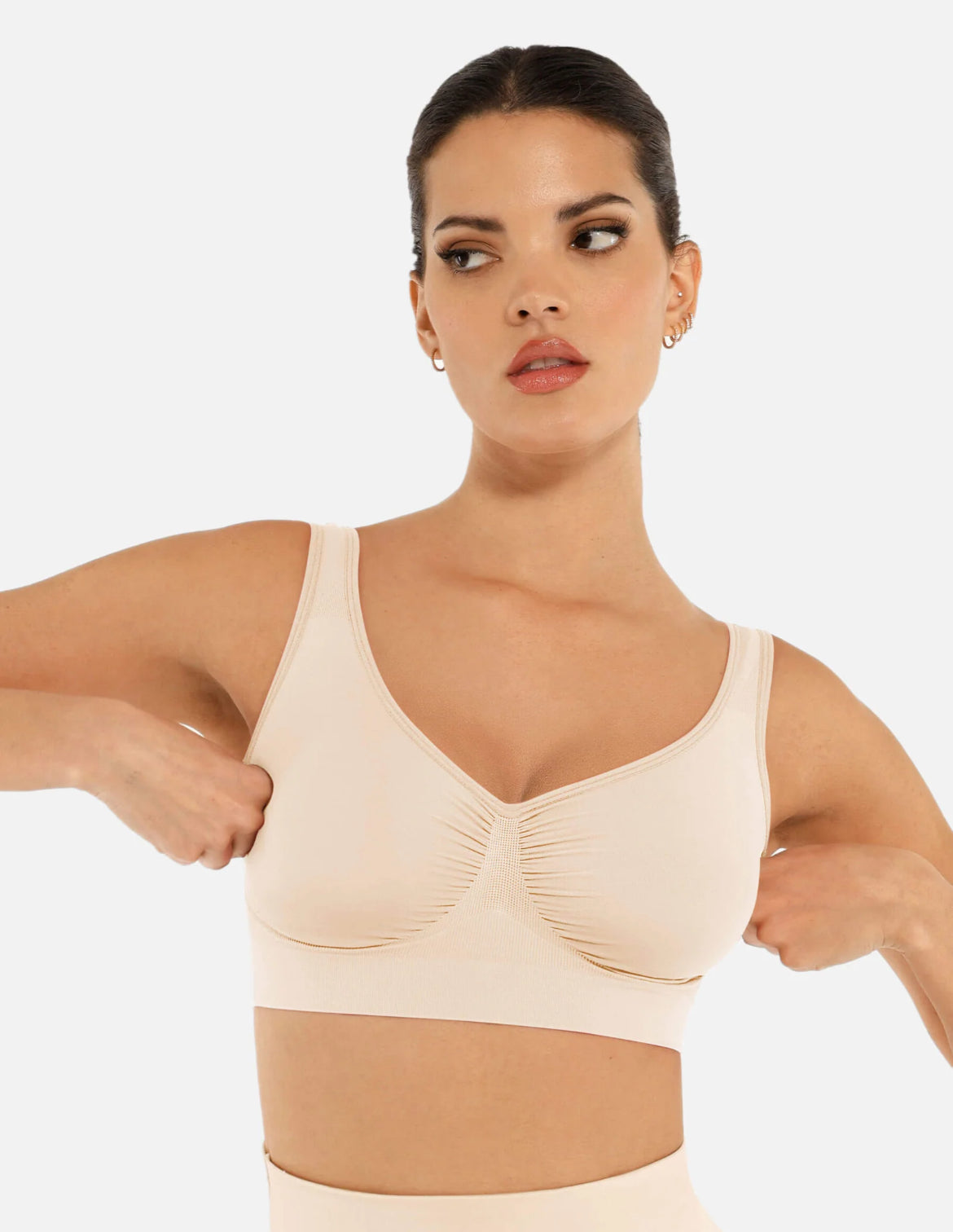 Curveness™ No Underwire Wide Straps Everyday Bra
