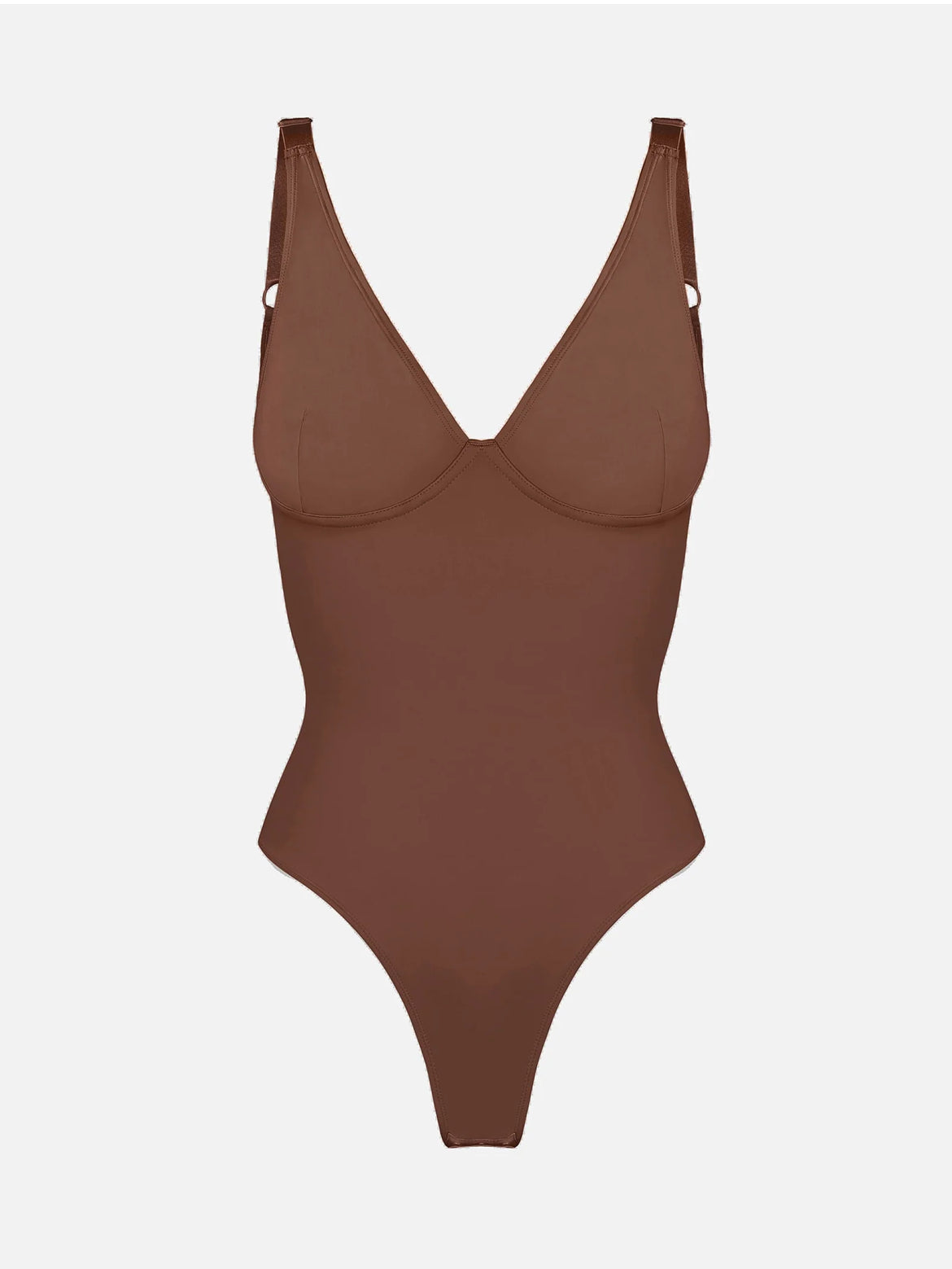 Curveness™ V-Neck Tummy Control Shaping Bodysuit