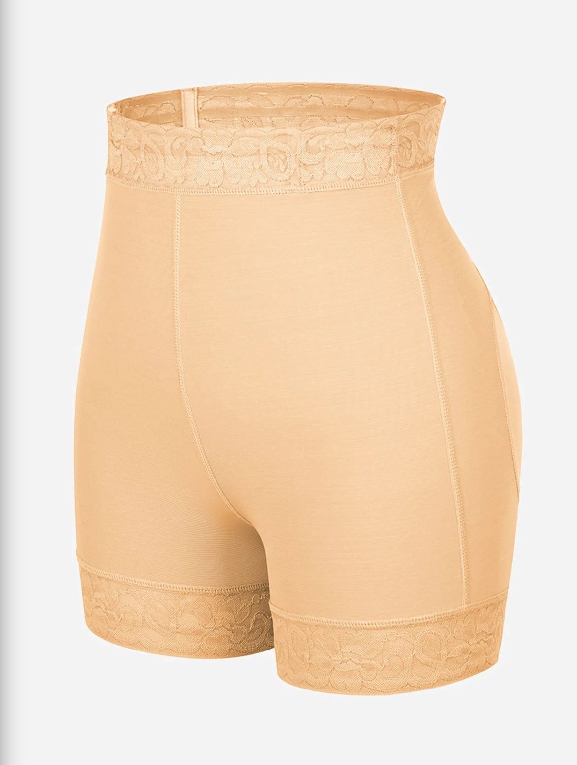 Curveness™ High Waist Lace Sculpt & Butt Lifting Shorts