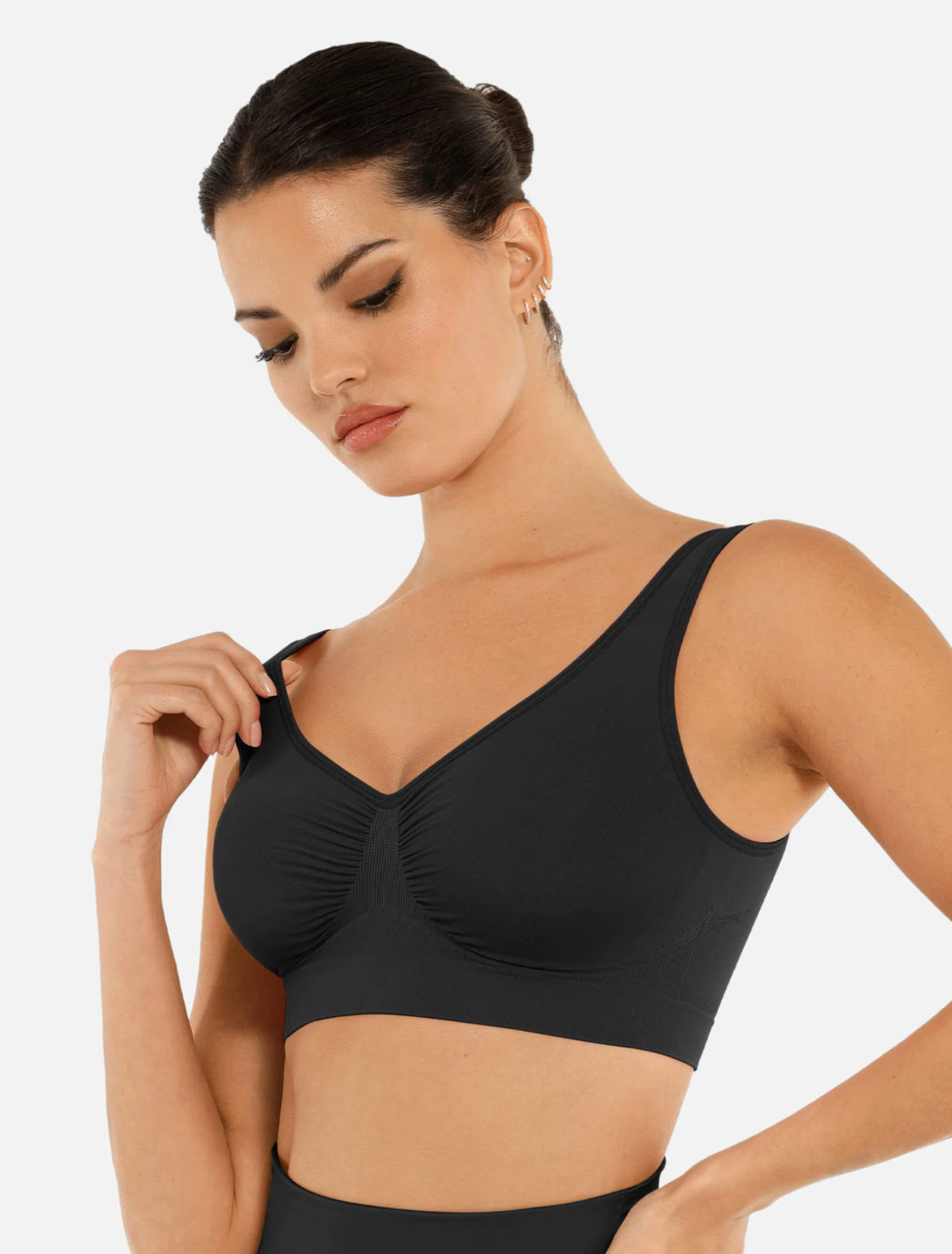 Curveness™ No Underwire Wide Straps Everyday Bra