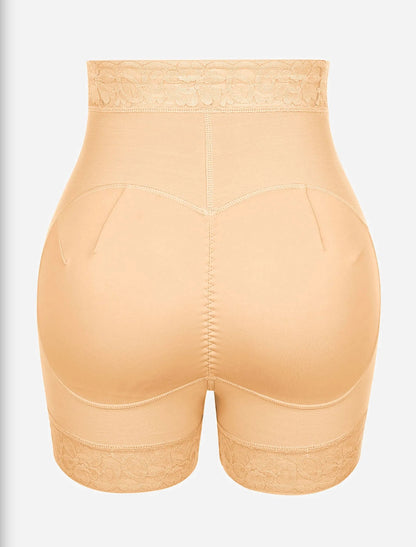 Curveness™ High Waist Lace Sculpt & Butt Lifting Shorts