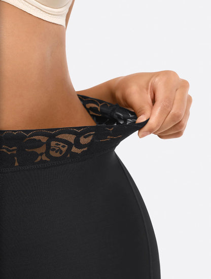 Curveness™ High Waist Lace Sculpt & Butt Lifting Shorts