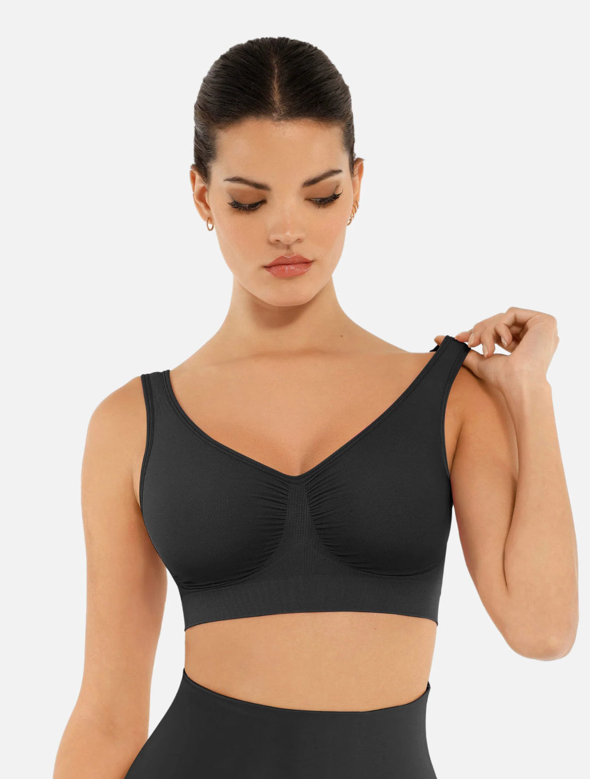 Curveness™ No Underwire Wide Straps Everyday Bra