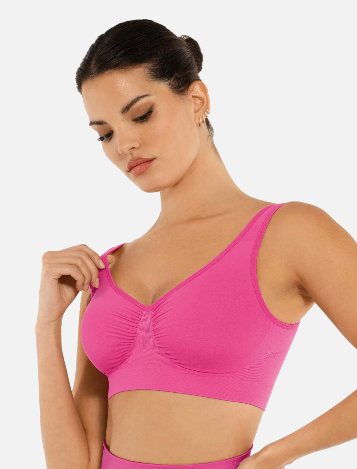 Curveness™ No Underwire Wide Straps Everyday Bra