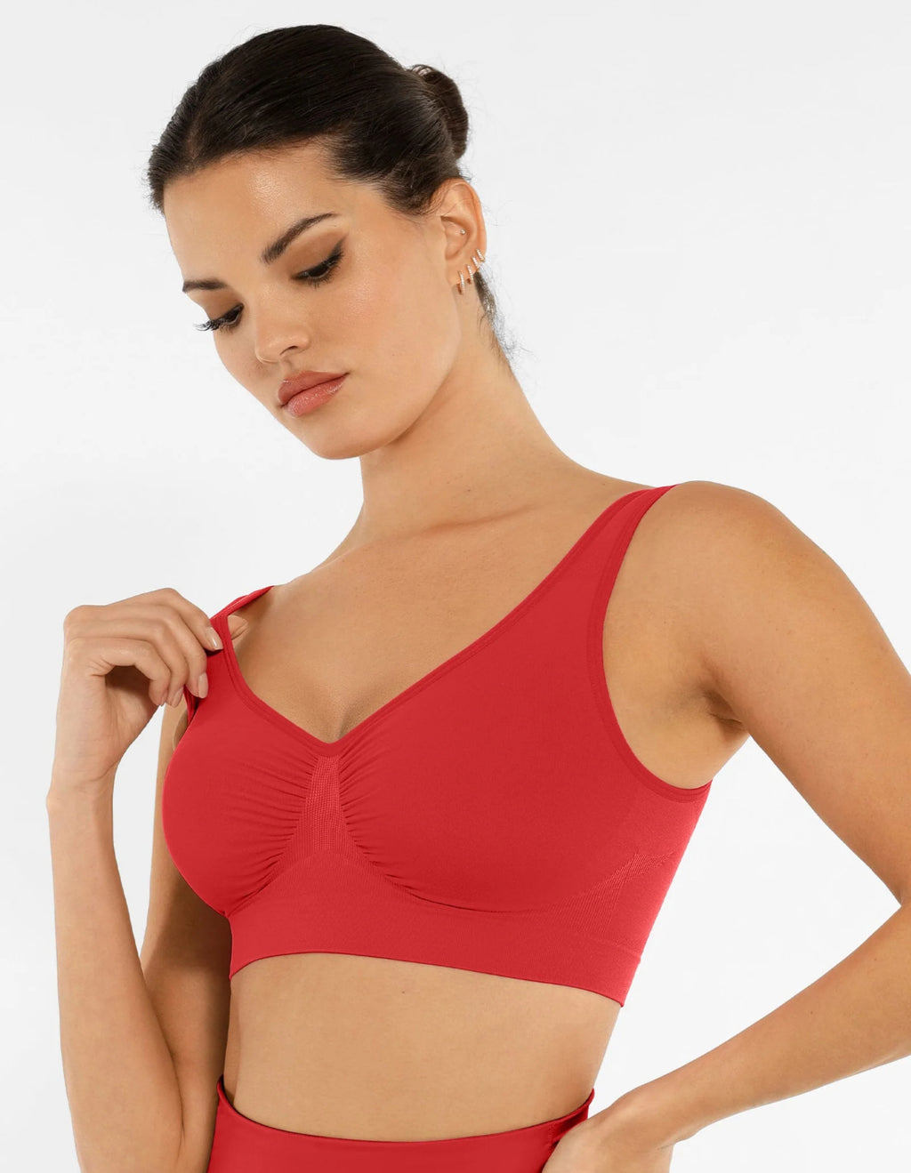 Curveness™ No Underwire Wide Straps Everyday Bra