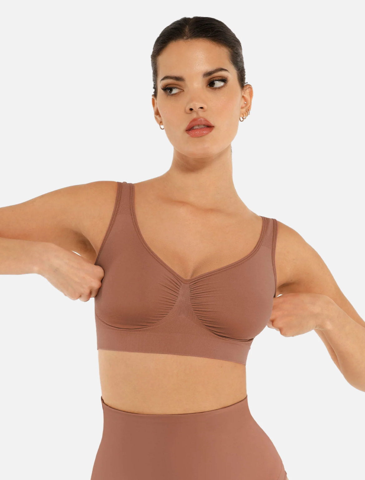 Curveness™ No Underwire Wide Straps Everyday Bra