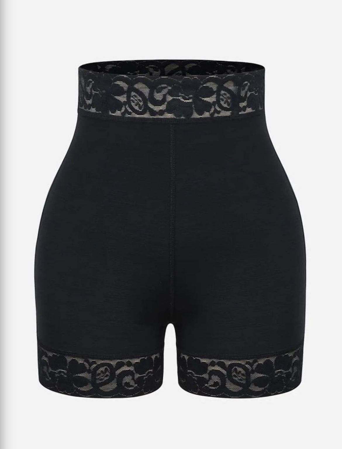Curveness™ High Waist Lace Sculpt & Butt Lifting Shorts