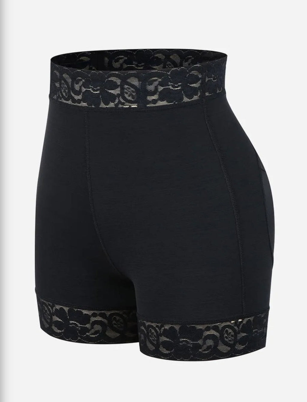 Curveness™ High Waist Lace Sculpt & Butt Lifting Shorts