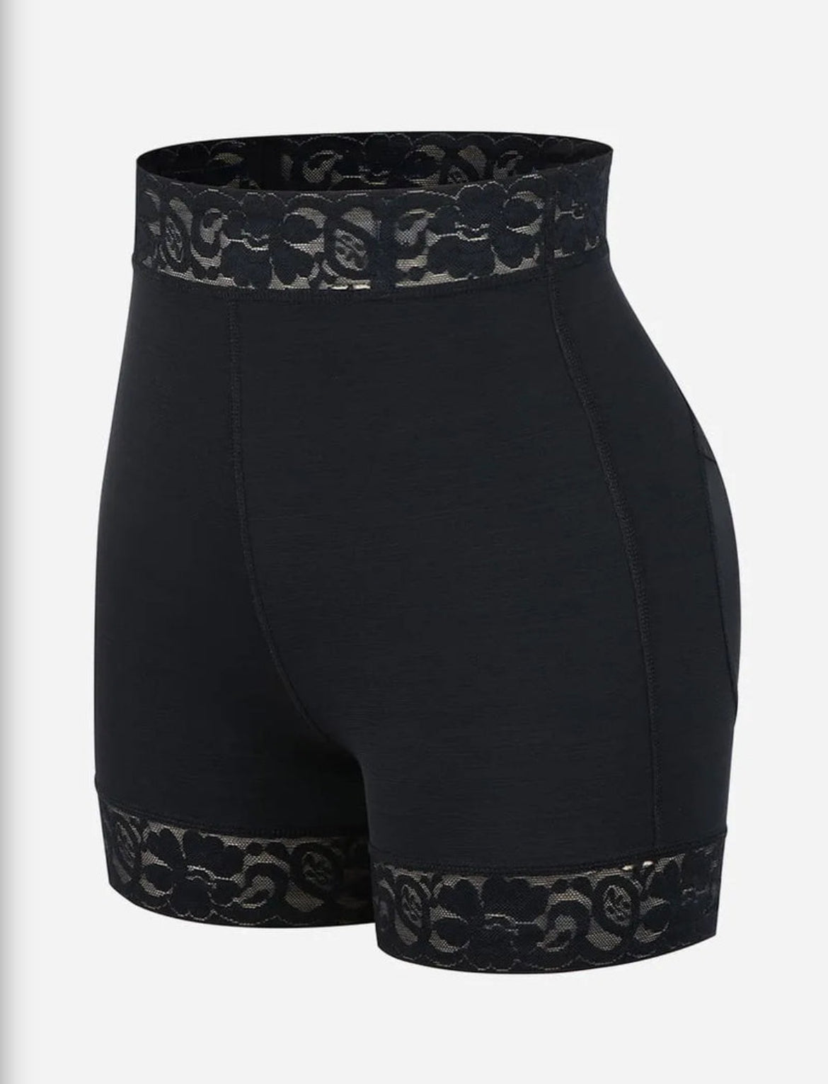 Curveness™ High Waist Lace Sculpt & Butt Lifting Shorts